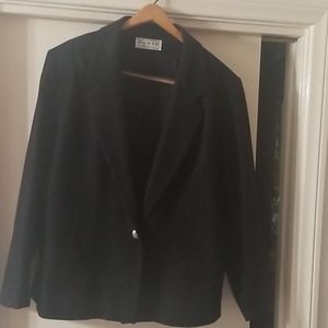 Black Wool Blazer